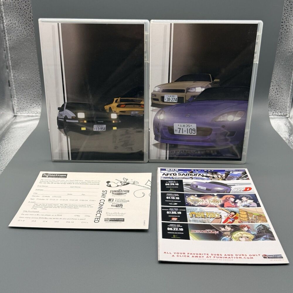 Initial D: Fourth Stage Part Two DVD Anime Racing Inserts Tested - Picture 4 of 7